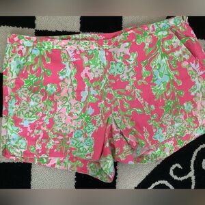 Lilly Pulitzer Southern Charm Shorts size 12 EUC
